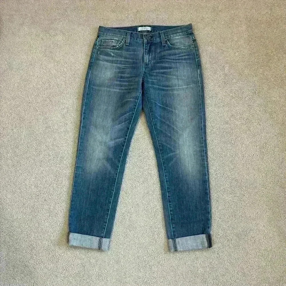 Principle Denim Innovators Free Spirit Rolled Up Hem Jeans Womens Size 27